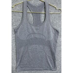 Lululemon Shirt Women 8 Gray Swiftly‎ Tech Racerback Tank Top Athleisure